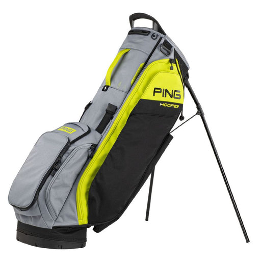 Ping Hoofer Stand Bag-  Black/Iron/Neon Yellow