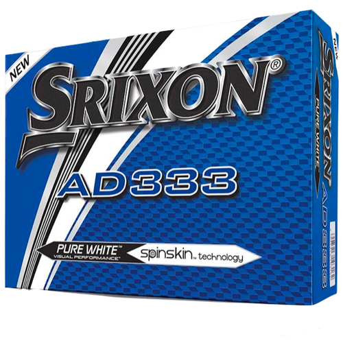 Srixon AD333 Golf Balls White - Dozen