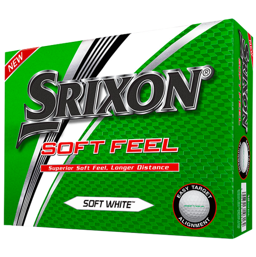 Srixon Soft Feel Golf Balls White - Dozen