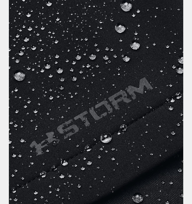 Men's UA Storm Daytona Full-Zip Hooded- Black