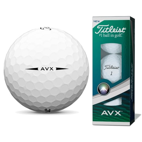 Titleist AVX 2023 Golf Ball White - Dozen