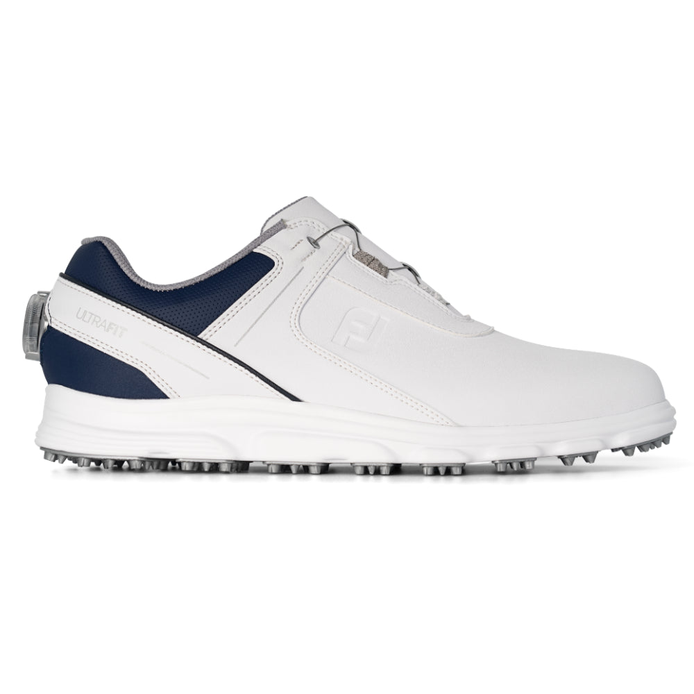 Footjoy Ultrafit Sl Boa Laced Mens Golf Shoes - White — Fairway Golf Uk