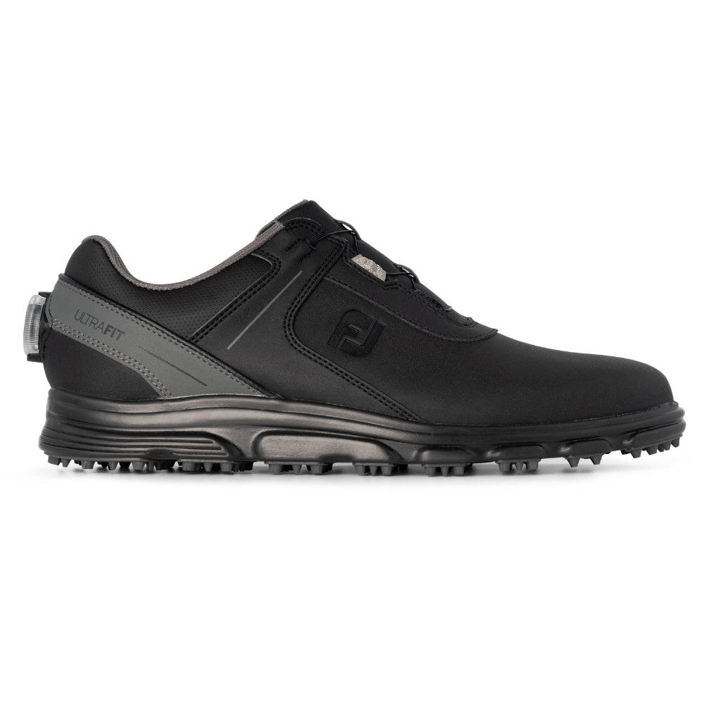 FootJoy UltraFit SL BOA Laced Mens Golf Shoes - Black