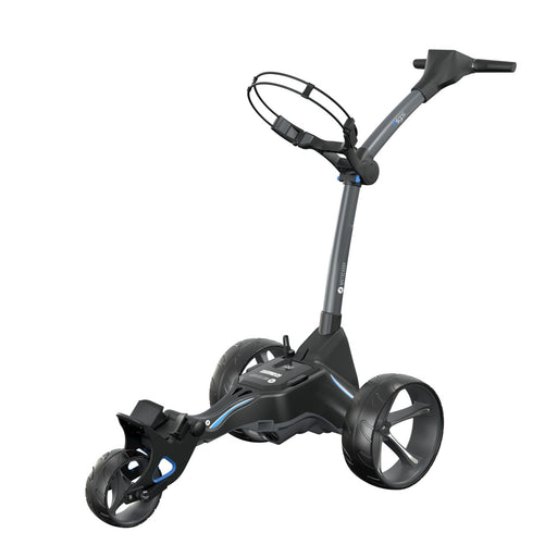 Motocaddy 2021 M5 GPS Standard Lithium Golf Trolley - Black/Blue