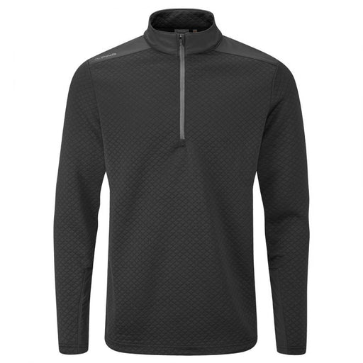 Ping Marshall 1/2 Zip Golf Pullover- Black