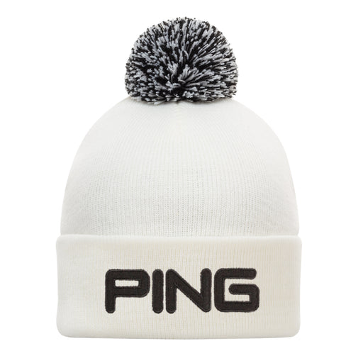 Ping Golf Classic Knit Bobble Hat - White