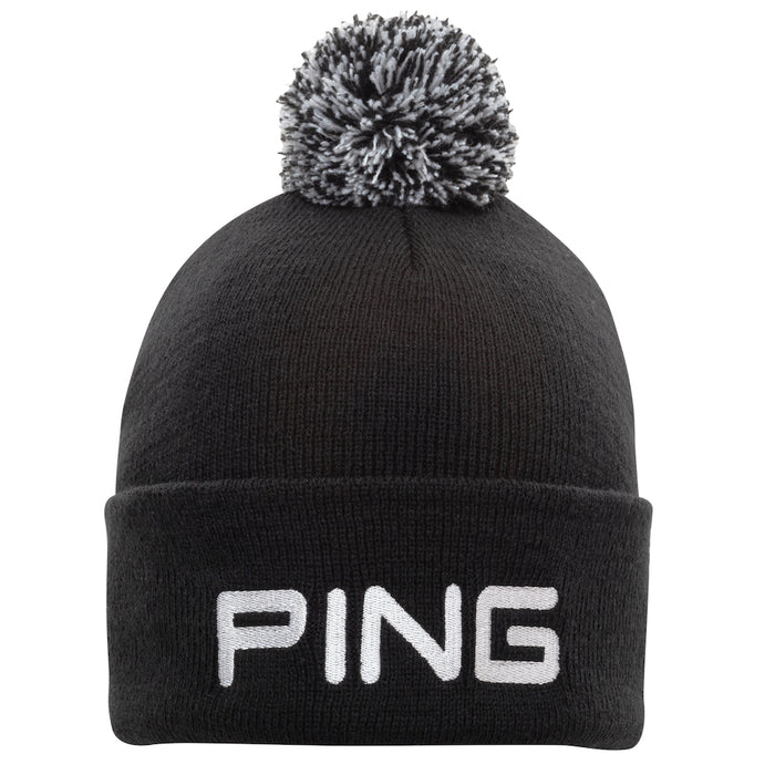 Ping Golf Classic Knit Bobble Hat - Black