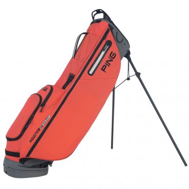 Ping Hoofer Craz-E Lite Golf Stand Bag Orange/Dark Grey/Black