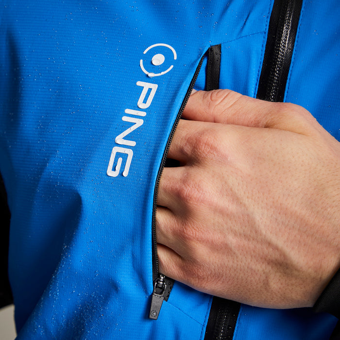 Ping SensorDry Pro Waterproof Mens Jacket - Delph Blue/Black