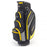 Powakaddy Premium Edition Golf Cart Bag Black/Gun Metal/Yellow