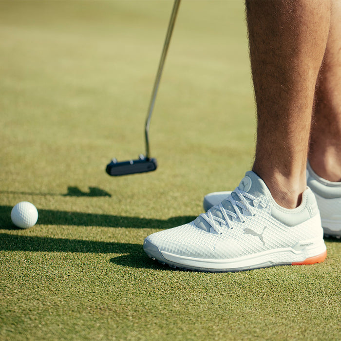 PUMA Golf PROADAPT ALPHACAT Shoes - White/High Rise