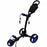 Axglo TriLite 3 Wheel Golf Trolley- Black/Blue