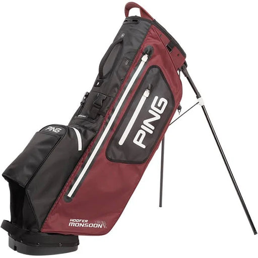 Ping Hoofer Monsoon Golf Stand Bag Mulberry/Black