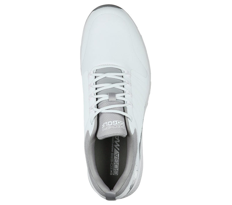 Skechers Go Golf Elite 4 Victory Mens Golf Shoes - White/Grey