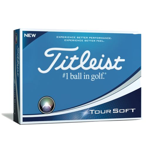 Titleist Tour Soft 2023 Golf Ball White - Dozen